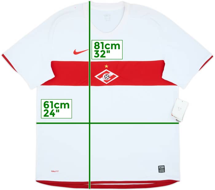 2009-10 Spartak Moscow Away Shirt (XL)