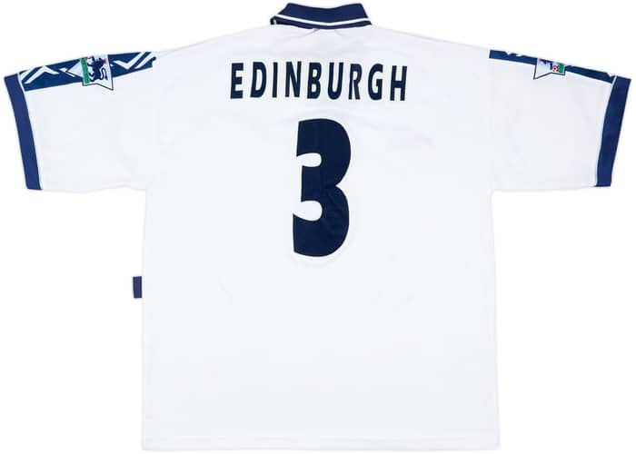 1995-97 Tottenham Match Issue Home Shirt Edinburgh #3