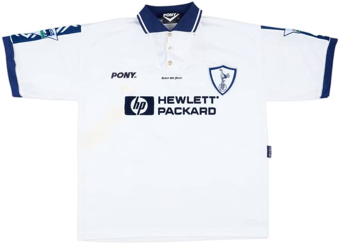 1995-97 Tottenham Match Issue Home Shirt Edinburgh #3