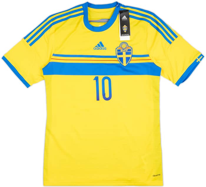 2014-15 Sweden Home Shirt #10 (M)
