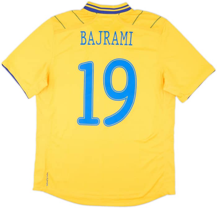 2012 Sweden Match Issue Home Shirt Bajrami #19