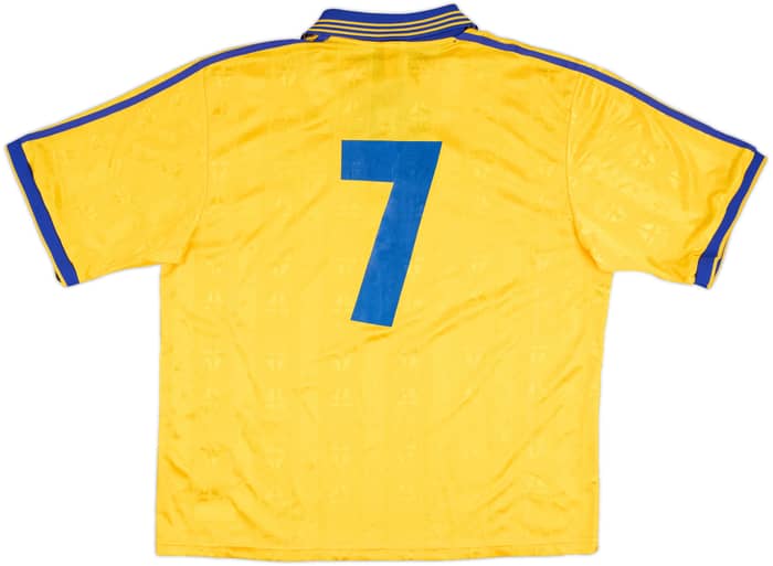 1998-99 Sweden Match Issue Home Shirt #7 (Mild)