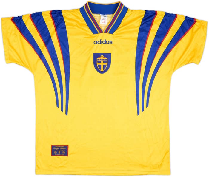 1997 Sweden Match Issue Home Shirt #14 (Mild)