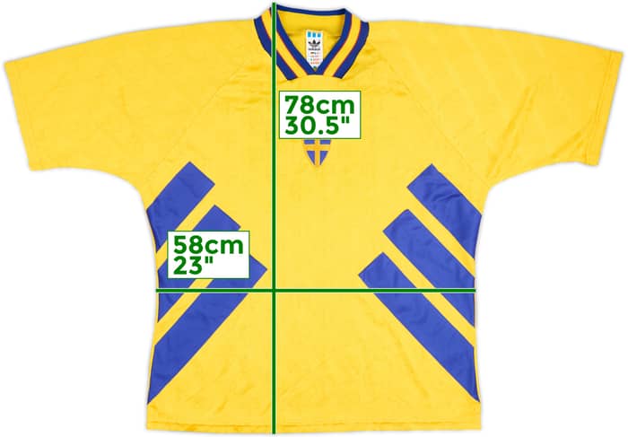 1994-96 Sweden Match Issue Home Shirt #13 (Lucic)