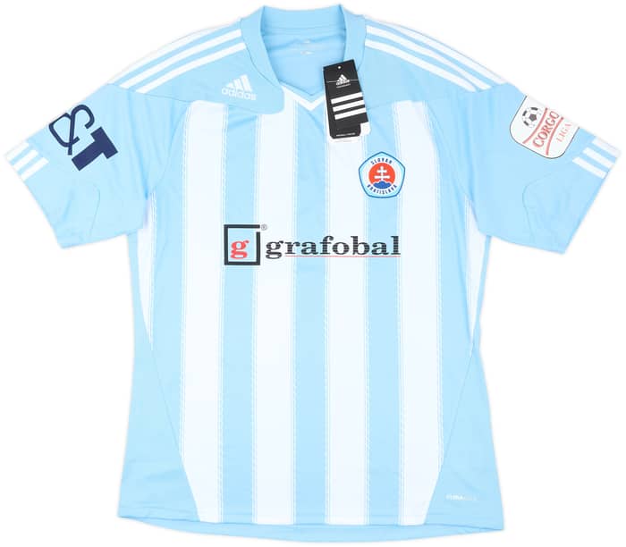 2011-12 Slovan Bratislava Player Issue Home Shirt #17 (L)