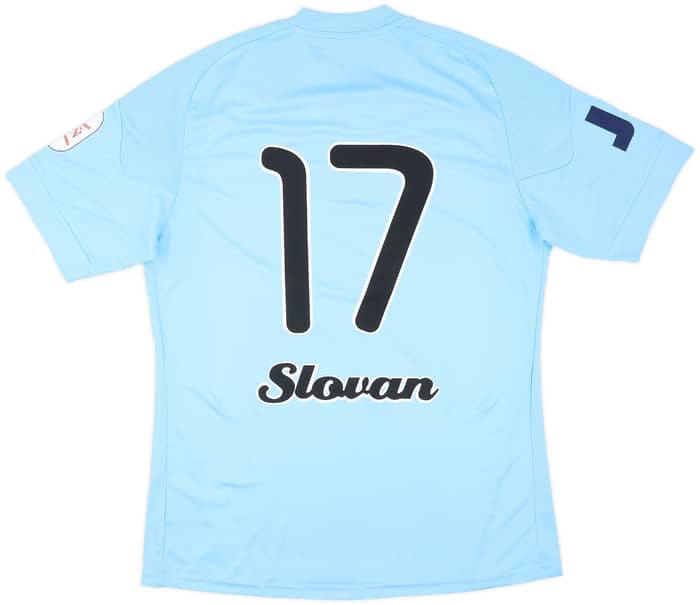 2011-12 Slovan Bratislava Player Issue Home Shirt #17 (L)