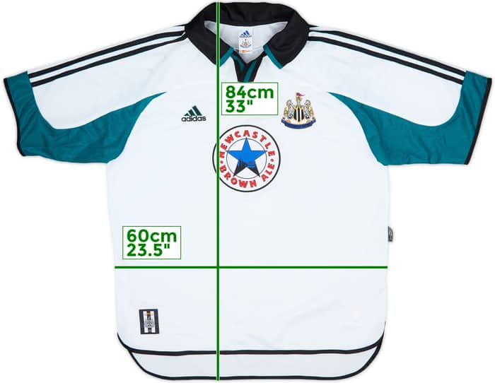 1999-00 Newcastle Away Shirt Lee #37 - 8/10 - (XL)