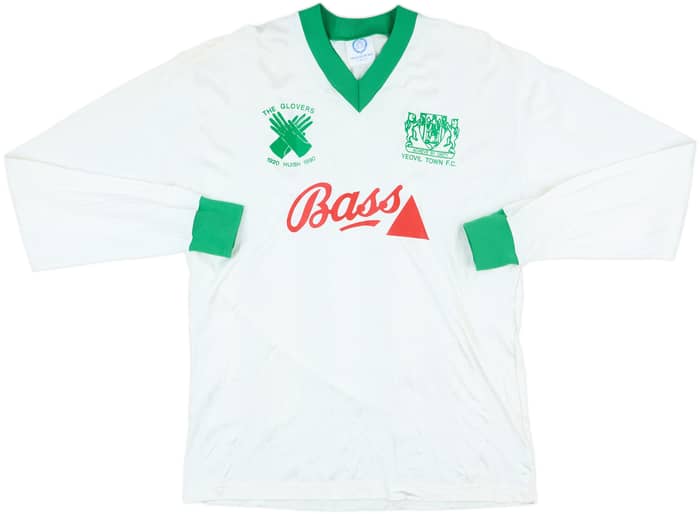 1989-90 Yeovil Match Issue Home L/S Shirt #2