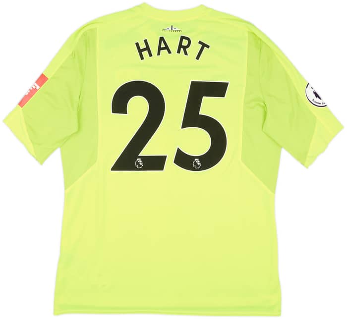 2017-18 West Ham Match Issue GK Shirt Hart #25