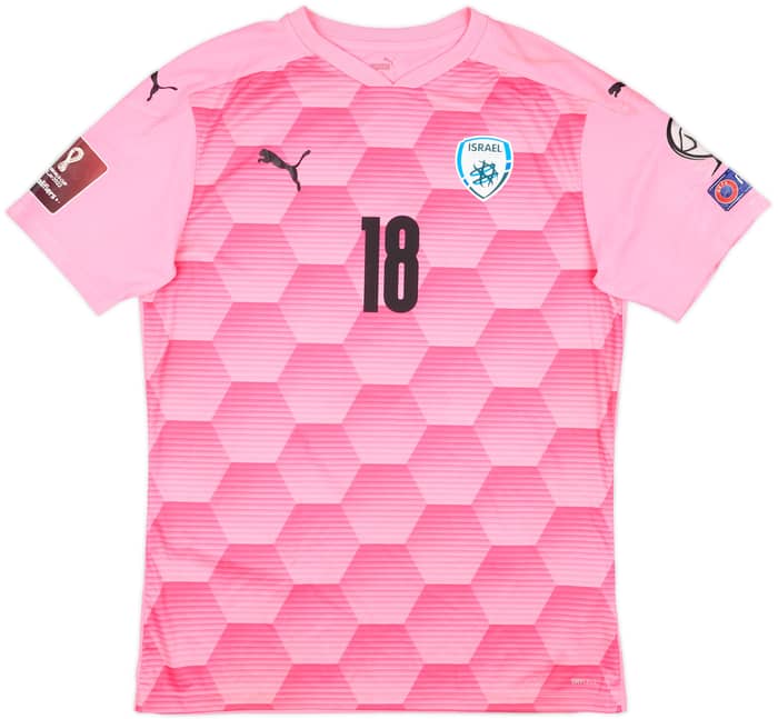 2020-22 Israel Match Issue GK Shirt Marciano #18