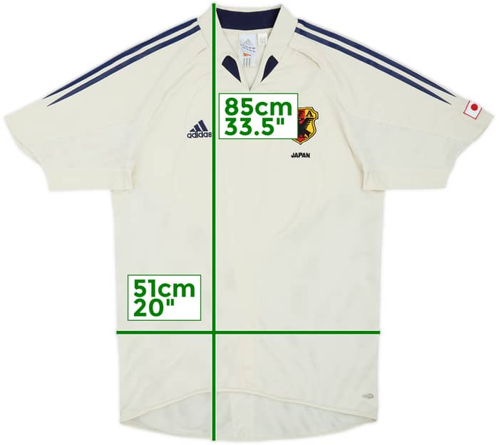 2004-06 Japón Camiseta Visitante - 8/10 - (M)