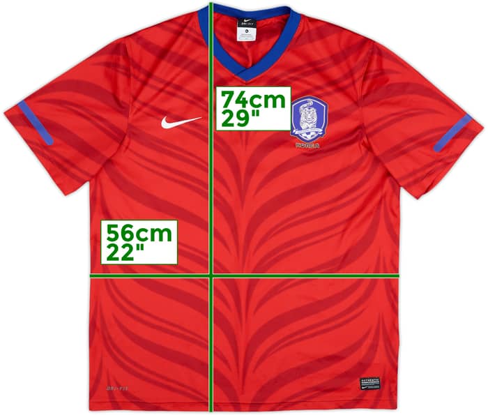 2010-12 South Korea Basic Home Shirt - 9/10 - (XL)