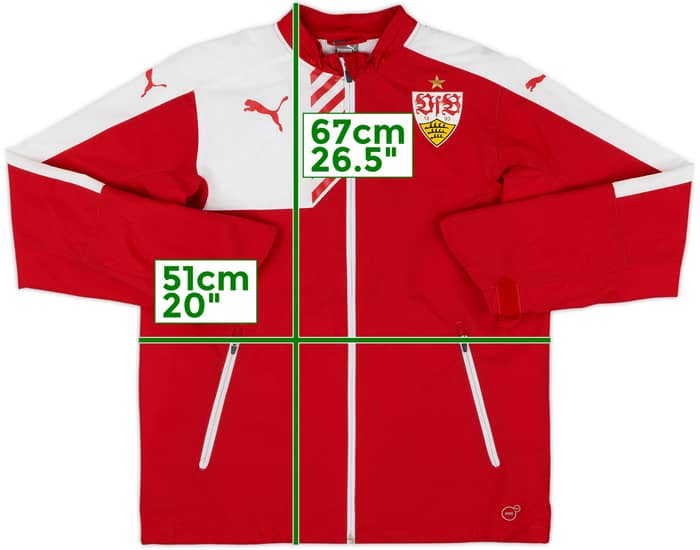 2013-14 Stuttgart Puma Track Jacket - 8/10 - (XL.Boys)