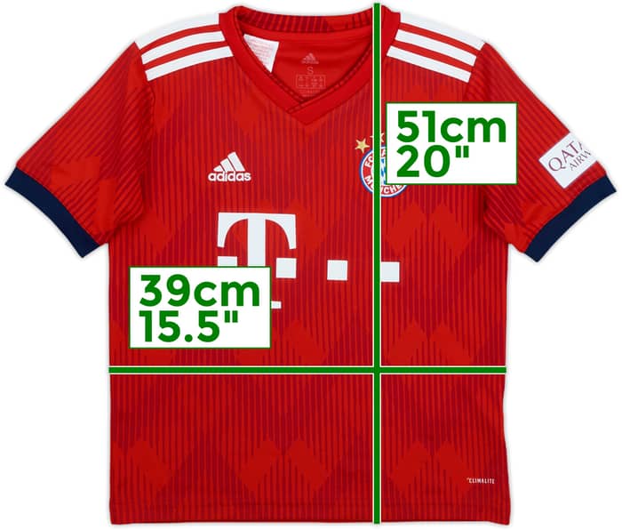 2018-19 Bayern Munich Home Shirt - 7/10 - (S.Boys)