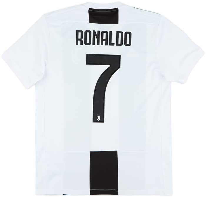 2018-19 Juventus Home Shirt Ronaldo #7 - 7/10 - (M)