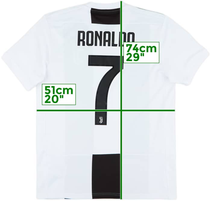 2018-19 Juventus Home Shirt Ronaldo #7 - 7/10 - (M)