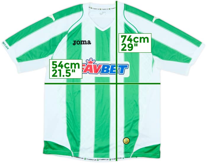 2012-14 Karpaty Lviv Home Shirt - 7/10 - (L)