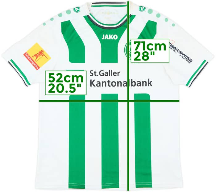2015-16 St Gallen Home Shirt - 8/10 - (M)