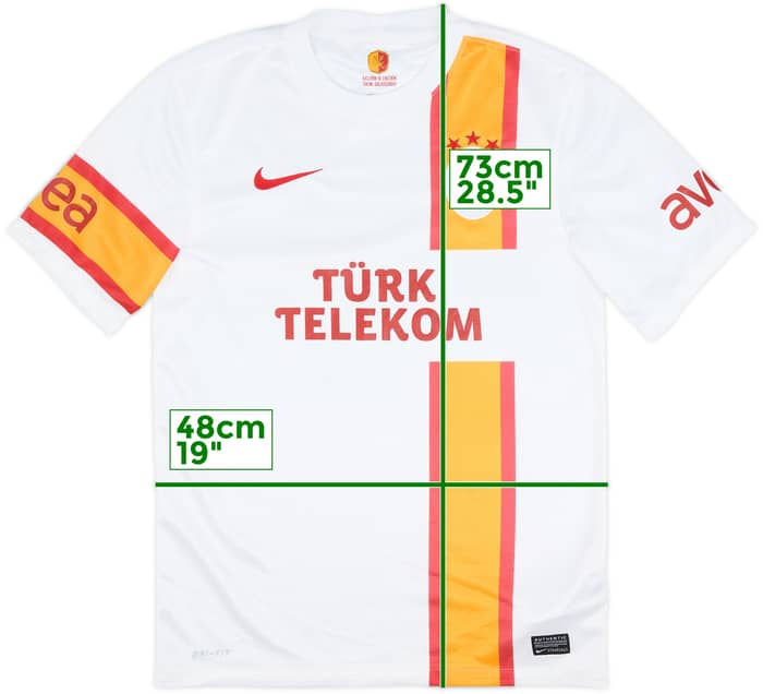 2012-13 Galatasaray Away Shirt - 6/10 - (S)
