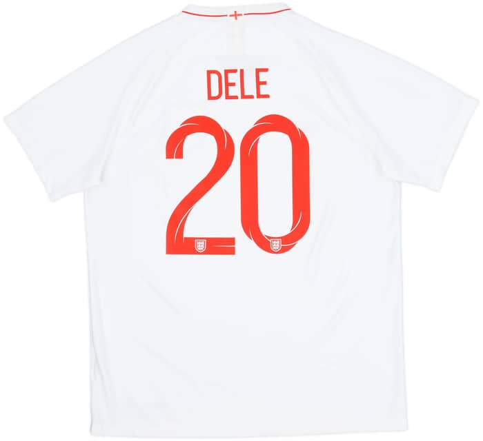 2018-19 England Home Shirt Dele #20 - 7/10 - (XL)