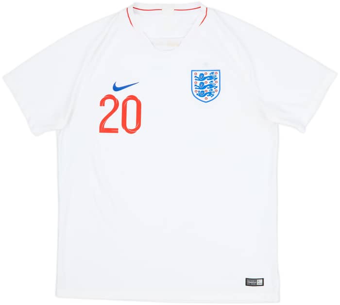 2018-19 England Home Shirt Dele #20 - 7/10 - (XL)