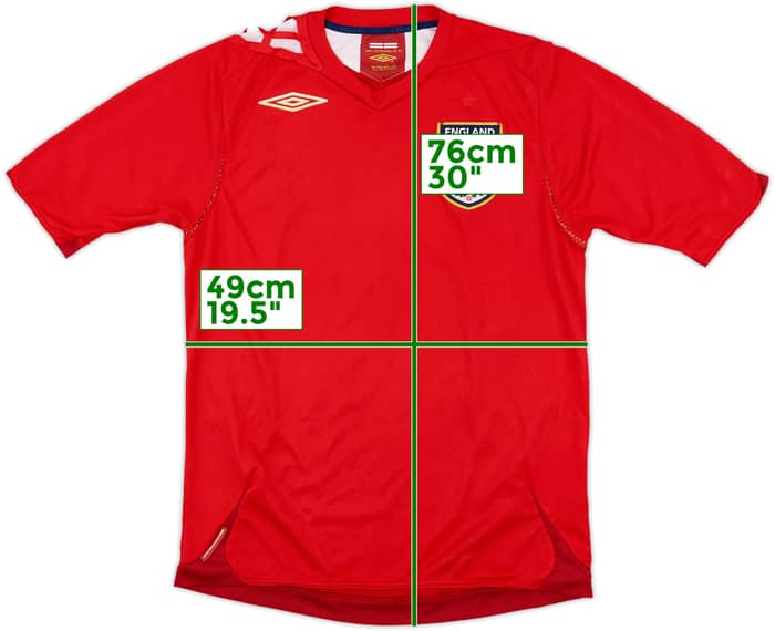 2006-08 England Away Shirt - 5/10 - (S)