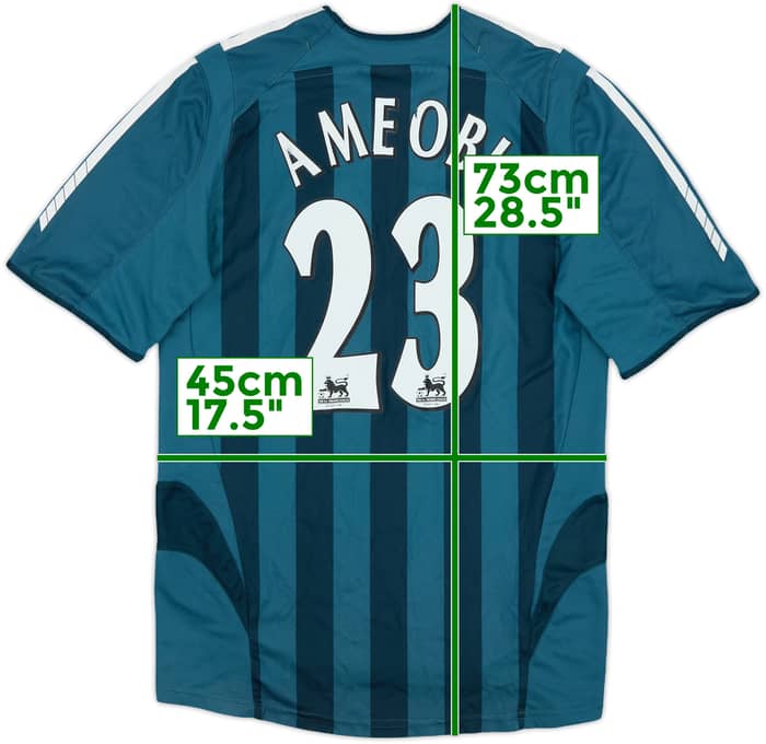 2005-06 Newcastle Away Shirt Ameobi #23 - 6/10 - (S)