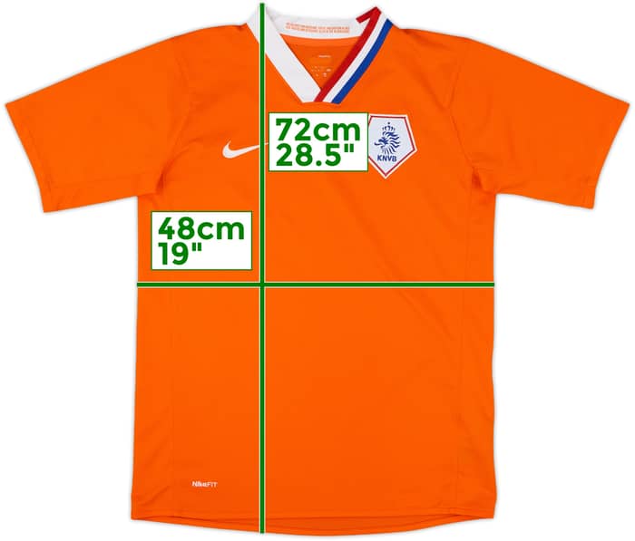 2008-10 Netherlands Home Shirt - 8/10 - (XL.Boys)