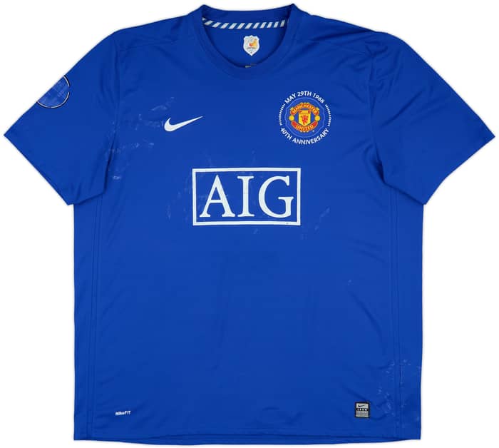 2008-09 Manchester United Third Shirt Berbatov #9 - 5/10 - (3XL)