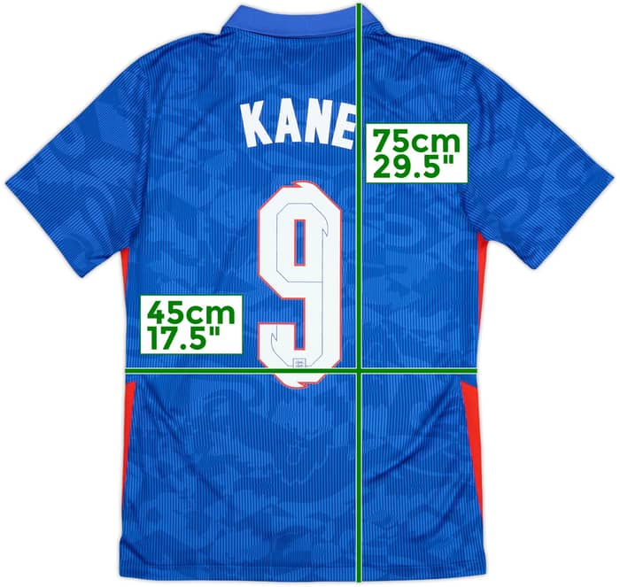 2020-21 England Away Shirt Kane #9 - 10/10 - (S)