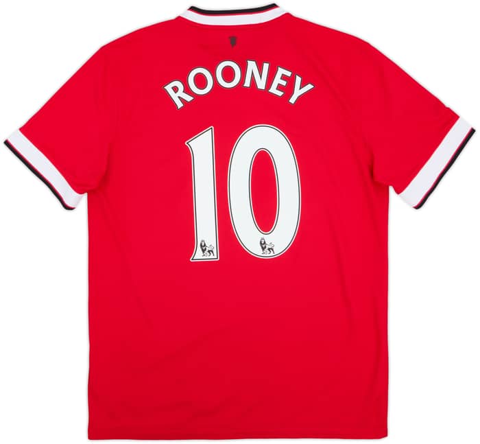 2014-15 Manchester United Home Shirt Rooney #10 - 5/10 - (M)