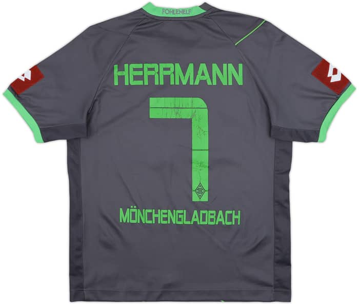 2011-12 Borussia Monchengladbach Away Shirt Herrmann #7 - 4/10 - (S)