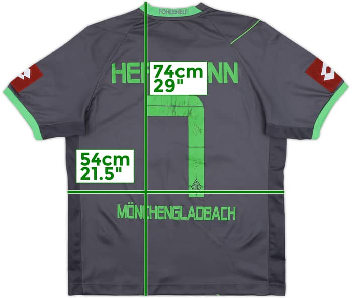 2011-12 Borussia Monchengladbach Away Shirt Herrmann #7 - 4/10 - (S)