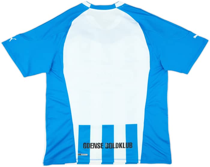 2010-11 Odense Home Shirt - 8/10 - (XL)