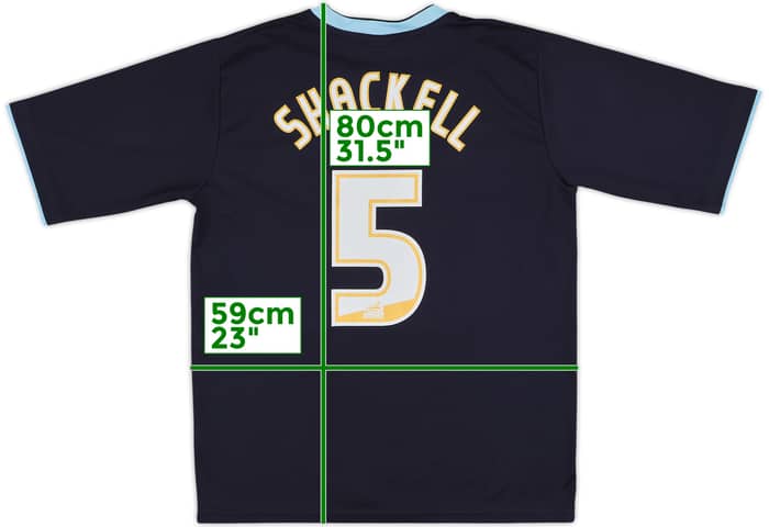 2012-13 Burnley Away Shirt Shackell #5 - 5/10 - (XL)