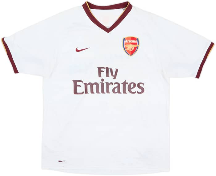 2007-08 Arsenal Away Shirt Fabregas #4 - 6/10 - (M)