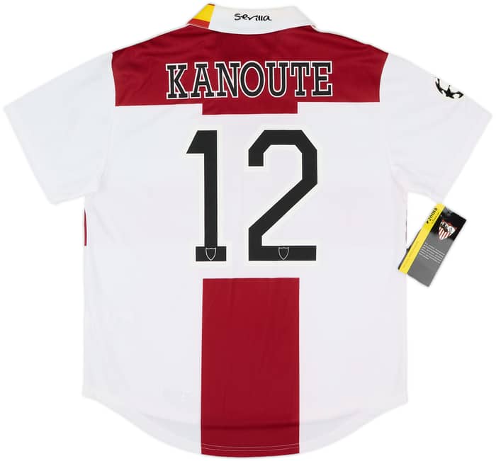 2007-08 Sevilla European Home Shirt Kanoute #12 (S)