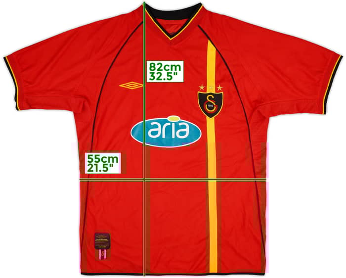 2002-03 Galatasaray Away Shirt - 7/10 - (L)