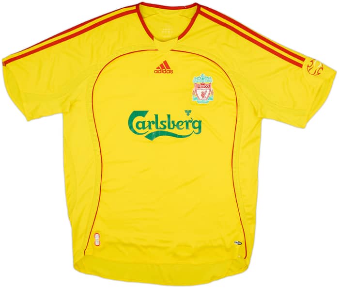 2006-07 Liverpool Away Shirt Gerrard #8 - 6/10 - (L)