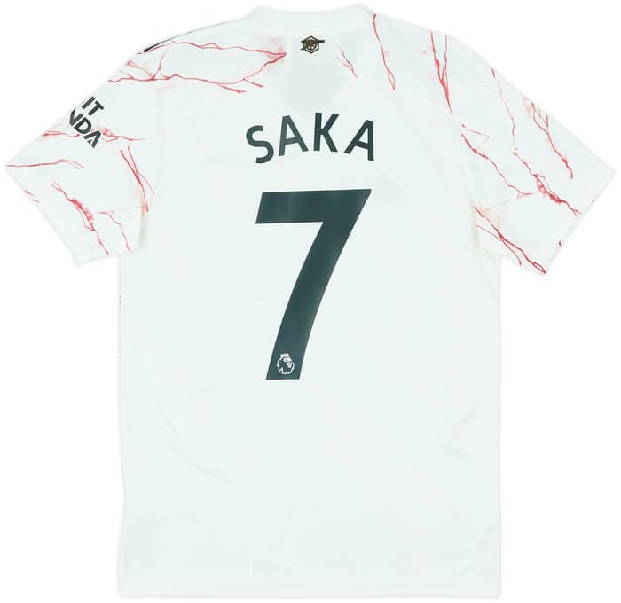 2020-21 Arsenal Away Shirt Saka #7 - 10/10 - (S)