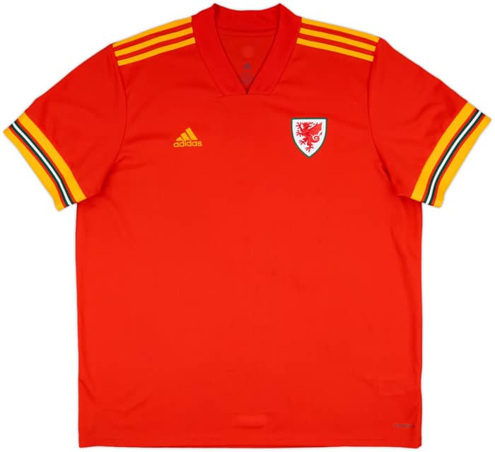 2020-21 Wales Home Shirt - 10/10 - (XXL)