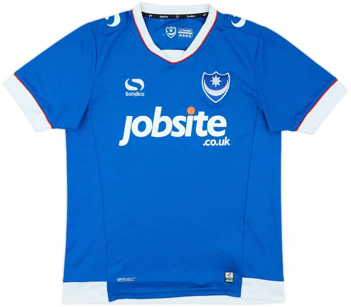 2016-17 Portsmouth Home Shirt Max - 8/10 - (S)