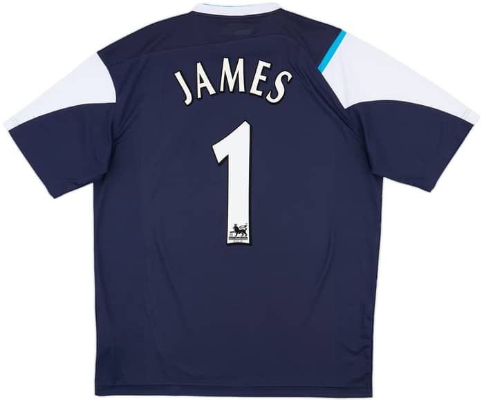 2005-06 Manchester City Away Shirt James #1 - 8/10 - (L)