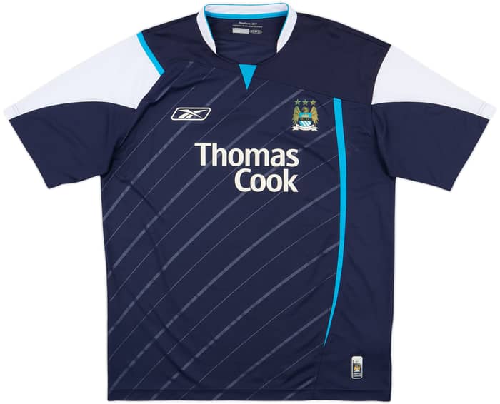 2005-06 Manchester City Away Shirt James #1 - 8/10 - (L)