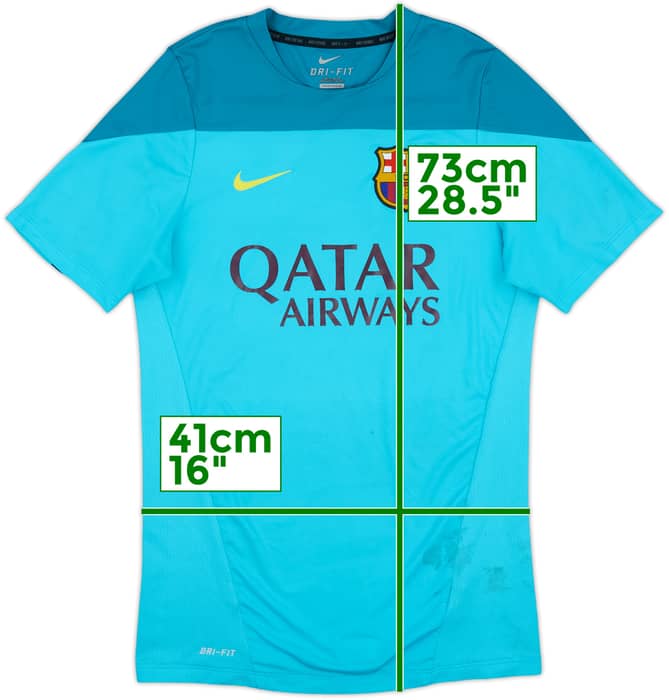 2014-15 Barcelona Nike Training Shirt - 5/10 - (S)