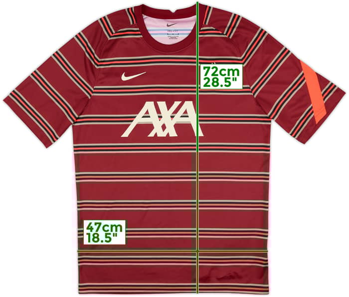 2021-22 Liverpool Nike Training Shirt - 10/10 - (M)
