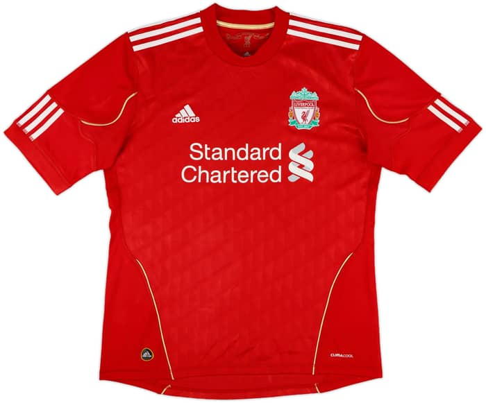 2010-12 Liverpool Home Shirt Suarez #7 - 6/10 - (M)