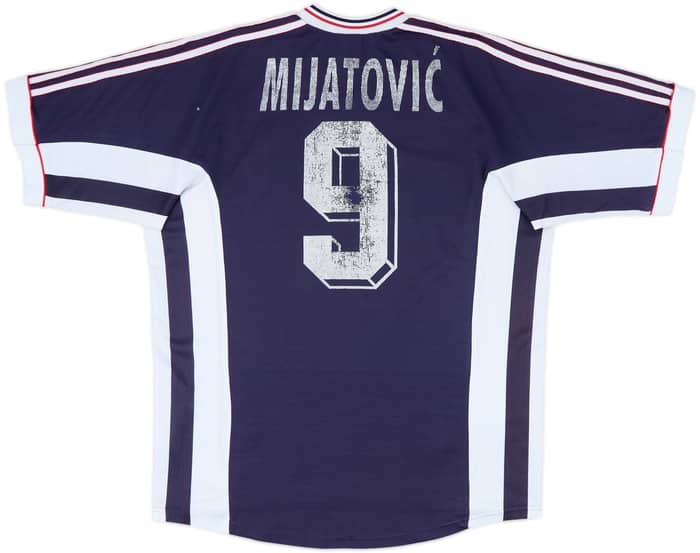 1998-99 Yugoslavia Home Shirt Mijatovic #9 - 5/10 - (M)