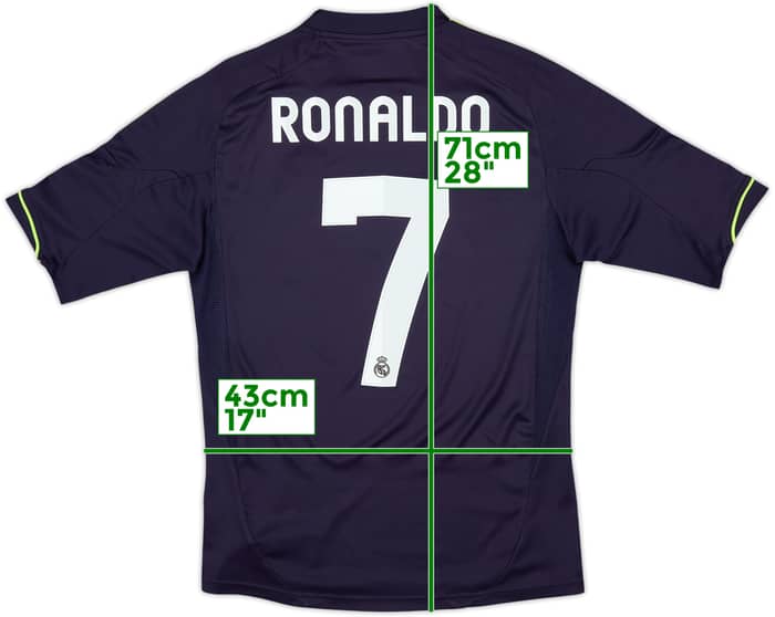 2012-13 Real Madrid Away Shirt Ronaldo #7 - 6/10 - (S)