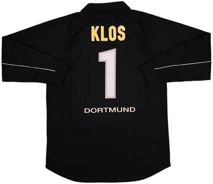 1997-98 Borussia Dortmund GK Shirt Klos #1 - 8/10 - (XL)